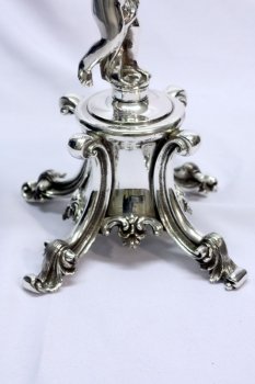 01339 single-Sheffield-Silver-Plate---Cut-Glass-Vase-Epergne-6